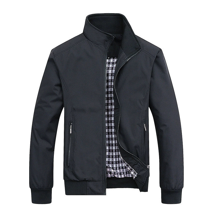 LAURENT MONACO | VESTE MODERNE À FERMETURE ÉCLAIR POUR HOMMES