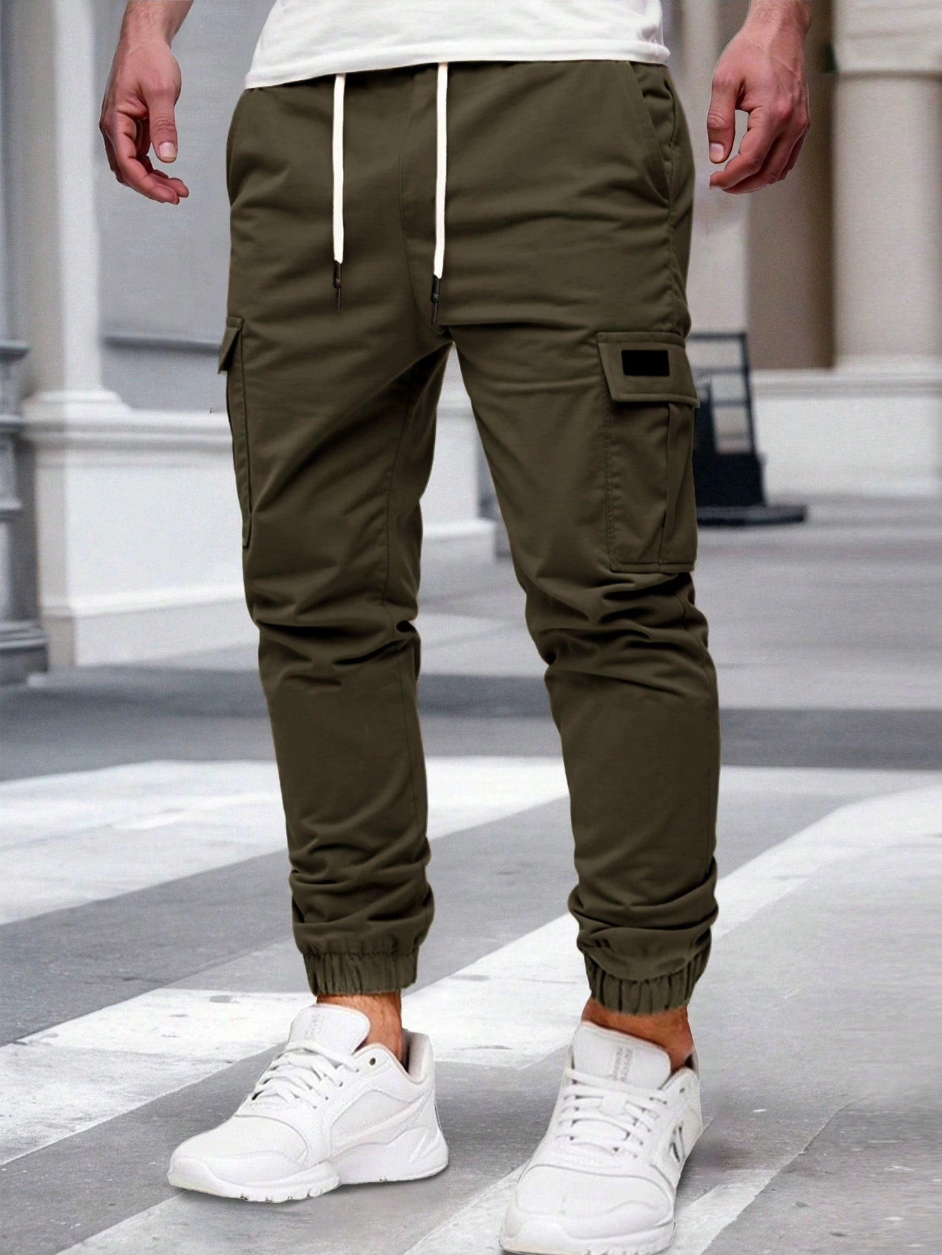 LAURENT MONACO | PANTALON CARGO POUR HOMMES