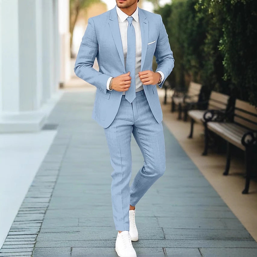 LAURENT MONACO | ENSEMBLE DE COSTUME D'ÉTÉ POUR HOMMES