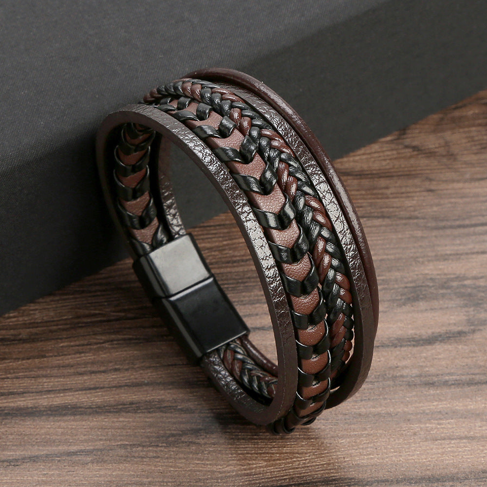 DUMONT LYON | BRACELET HOMME EN CUIR DE LUXE
