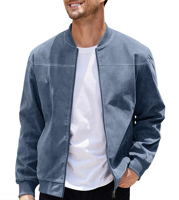LAURENT MONACO | VESTE STYLE DAIM POUR HOMMES