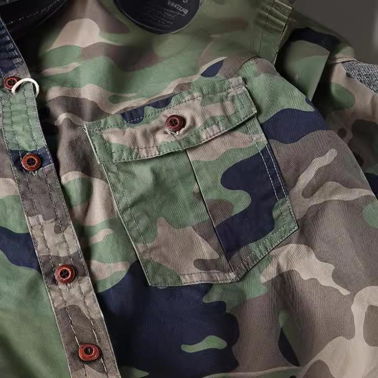 LAURENT MONACO | CHEMISE CAMOUFLAGE POUR HOMME