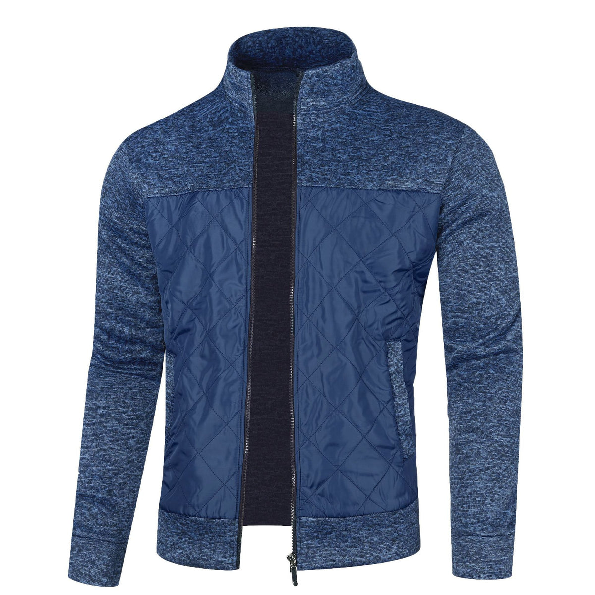 LAURENT MONACO | VESTE À COL HAUT ET FERMETURE ÉCLAIR POUR HOMMES