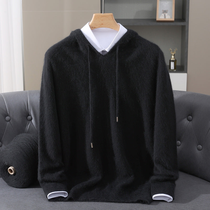 LAURENT MONACO | SWEAT À CAPUCHE EN LAINE MÉLANGÉE POUR HOMME