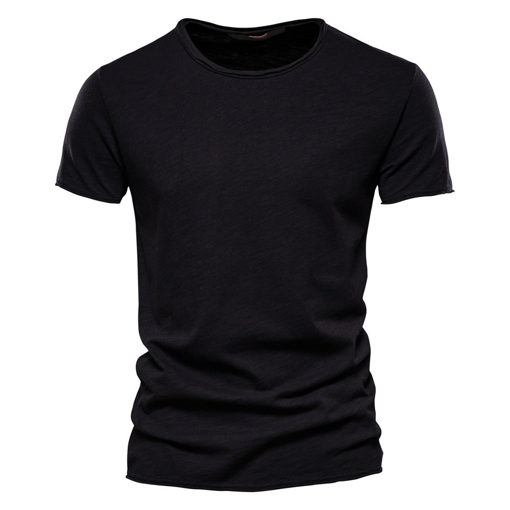 LAURENT MONACO | TEE-SHIRT EN COTON COUPE MODERNE POUR HOMME