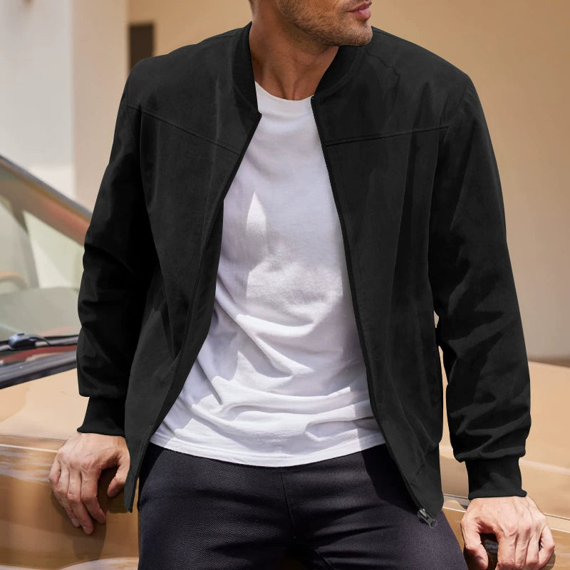 LAURENT MONACO | VESTE STYLE DAIM POUR HOMMES