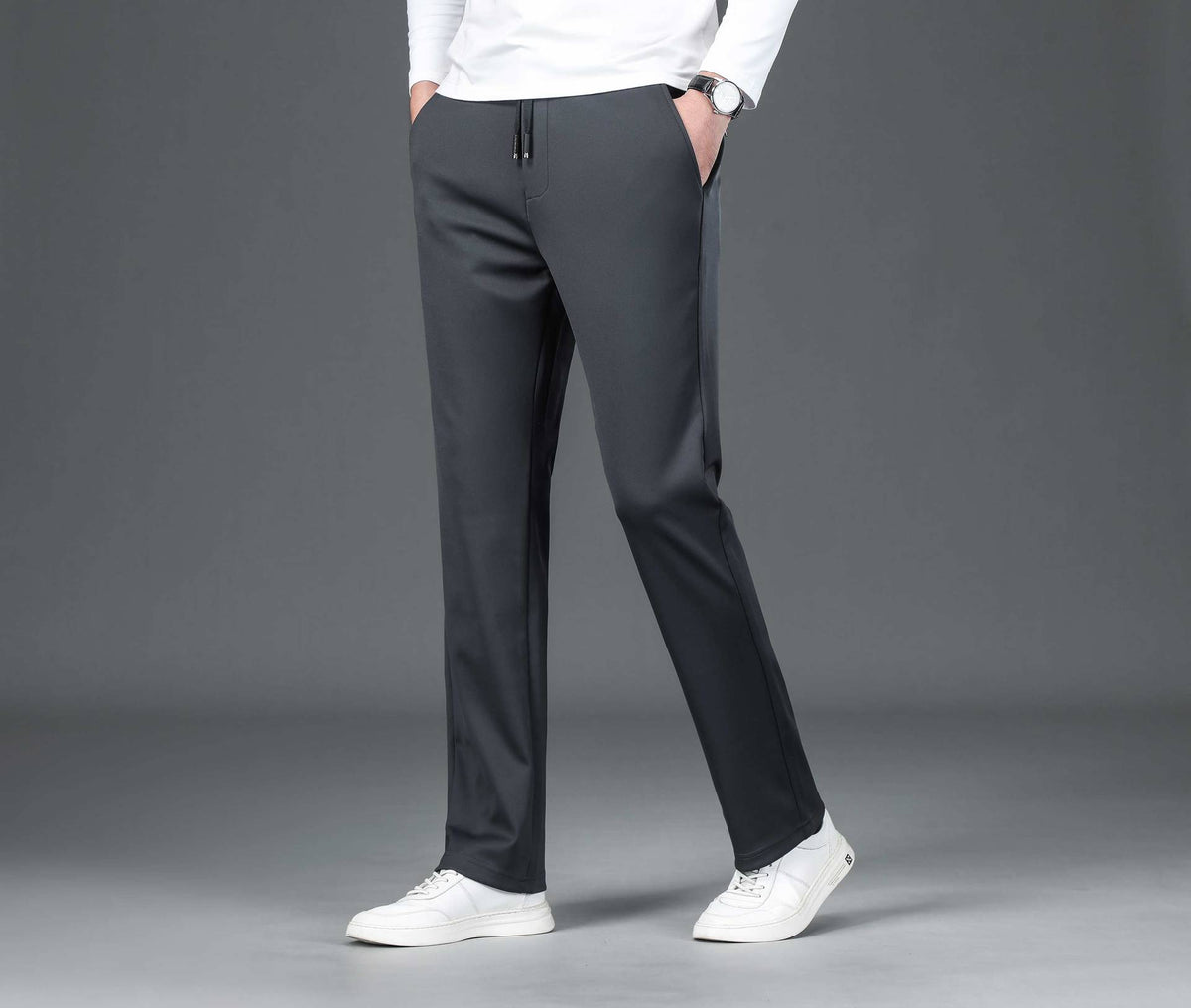 LAURENT MONACO | PANTALON DE JOGGING COURT POUR HOMMES