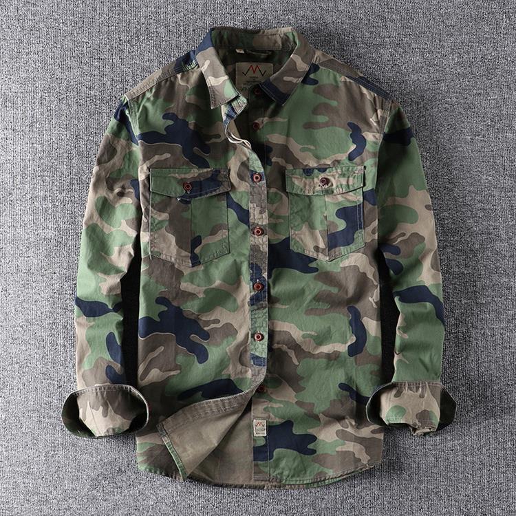 LAURENT MONACO | CHEMISE CAMOUFLAGE POUR HOMME