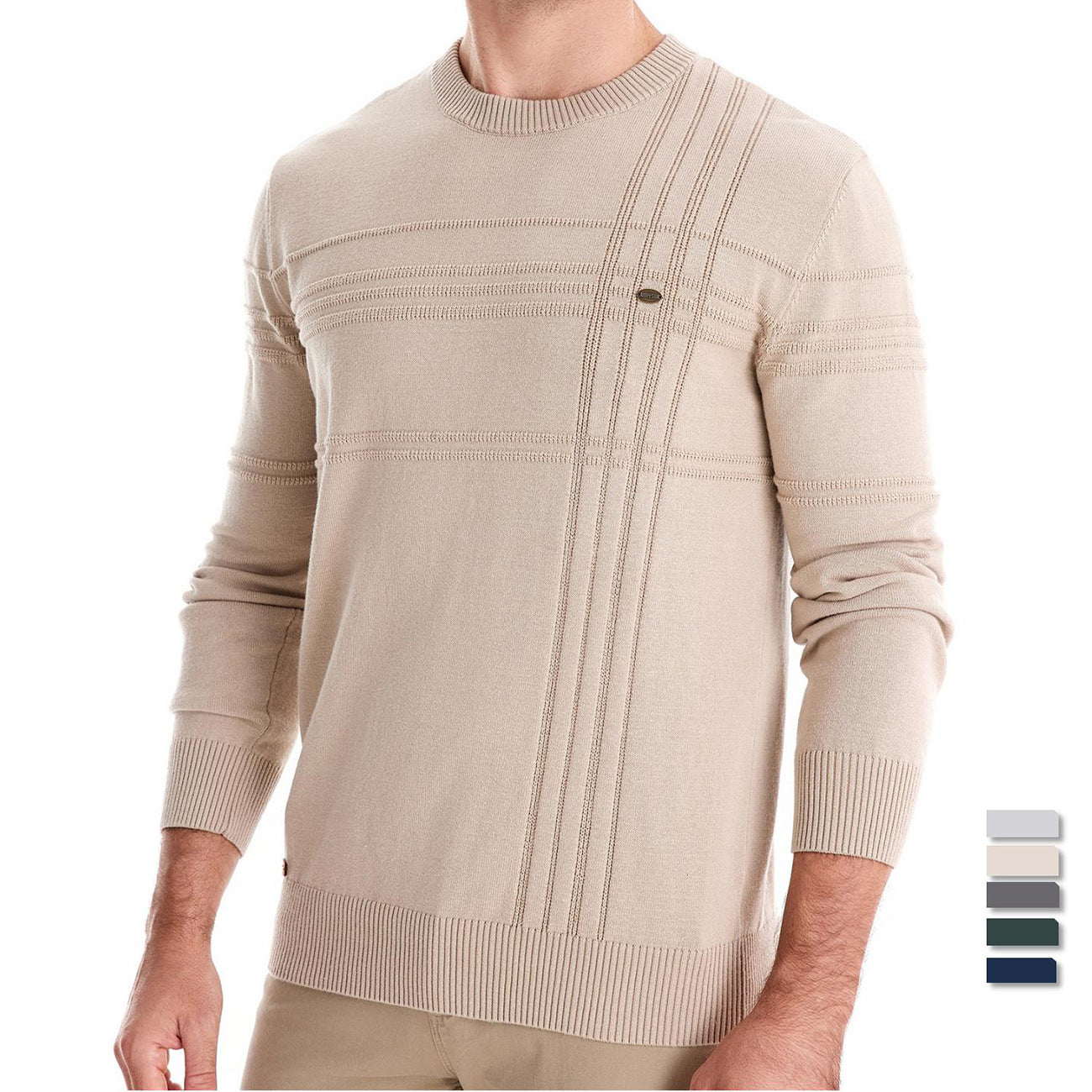 LAURENT MONACO | PULLOVER ÉLÉGANT POUR HOMME TRICOTÉ