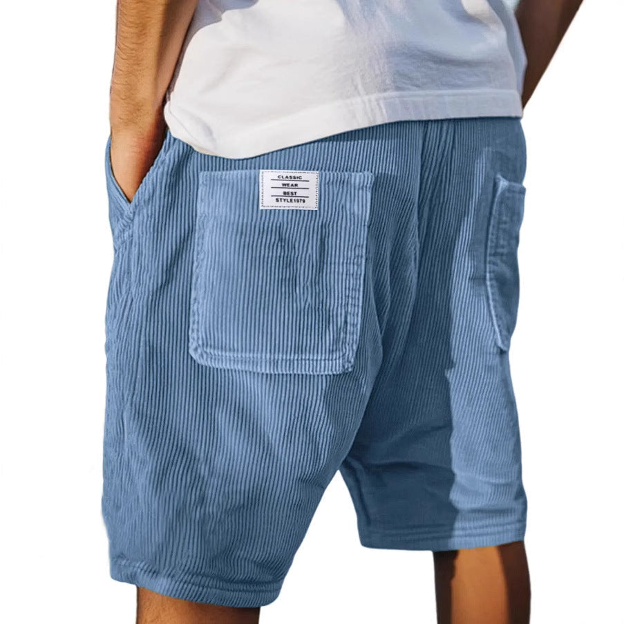 LAURENT MONACO | SHORT EN VELOURS POUR HOMMES