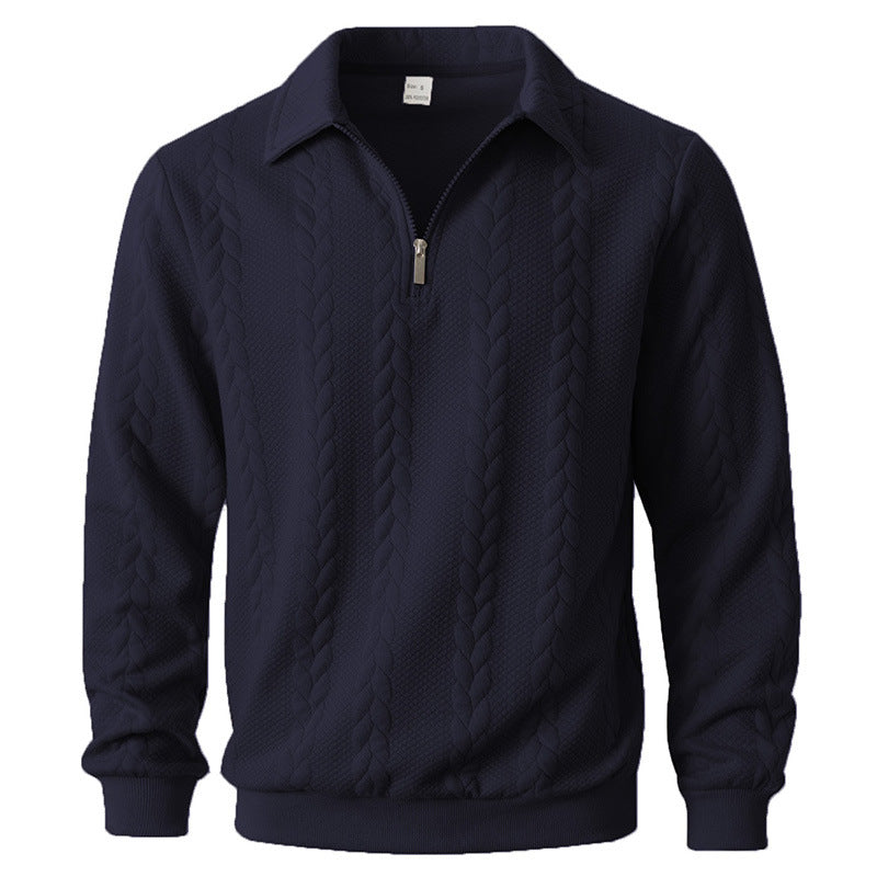 LAURENT MONACO | POLO ZIPPÉ ÉLÉGANT POUR HOMME