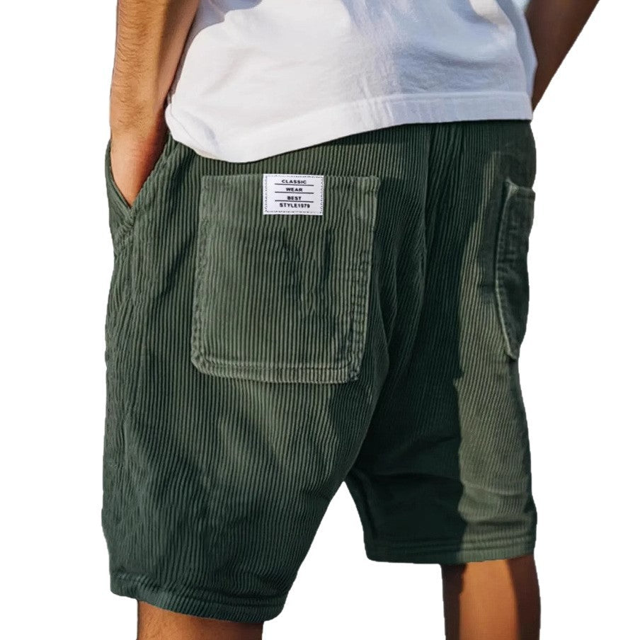 LAURENT MONACO | SHORT EN VELOURS POUR HOMMES