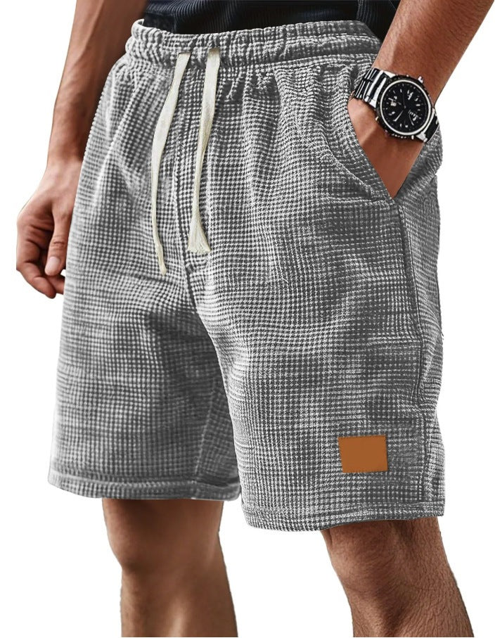 LAURENT MONACO | SHORT TEXTURÉ GAUFRÉ POUR HOMMES