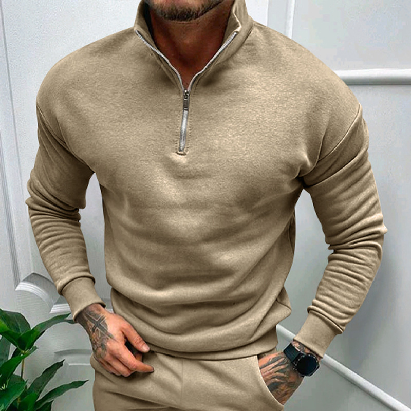 LAURENT MONACO | PULL LÉGER ZIPPÉ