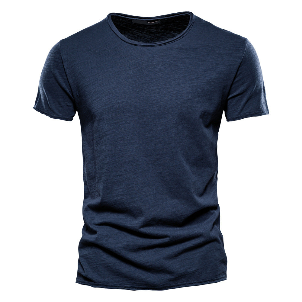 LAURENT MONACO | TEE-SHIRT EN COTON COUPE MODERNE POUR HOMME