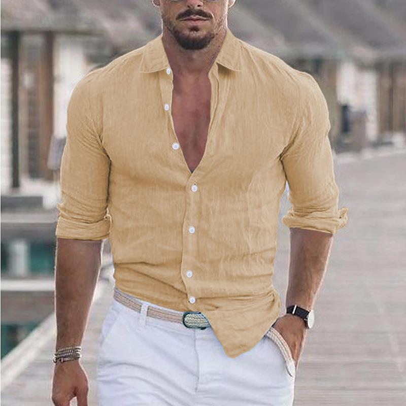 LAURENT MONACO | CHEMISE EN COTON MODERNE POUR HOMMES