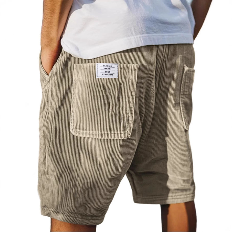 LAURENT MONACO | SHORT EN VELOURS POUR HOMMES