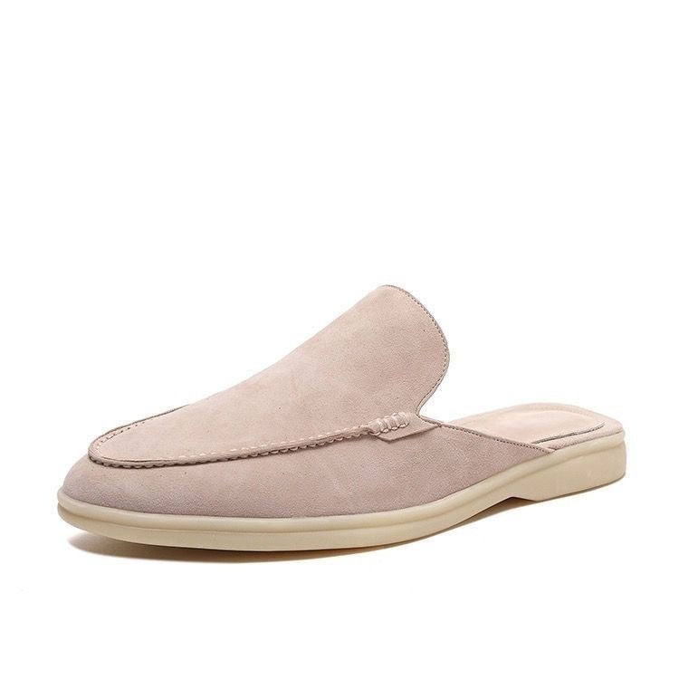 LAURENT MONACO | MULES EN DAIM POUR HOMMES