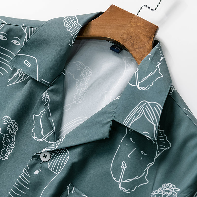 LAURENT MONACO | CHEMISE ÉTÉ CUBAINE POUR LES HOMMES