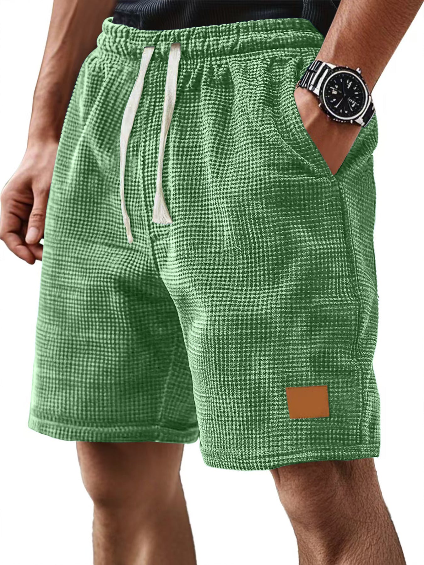 LAURENT MONACO | SHORT TEXTURÉ GAUFRÉ POUR HOMMES