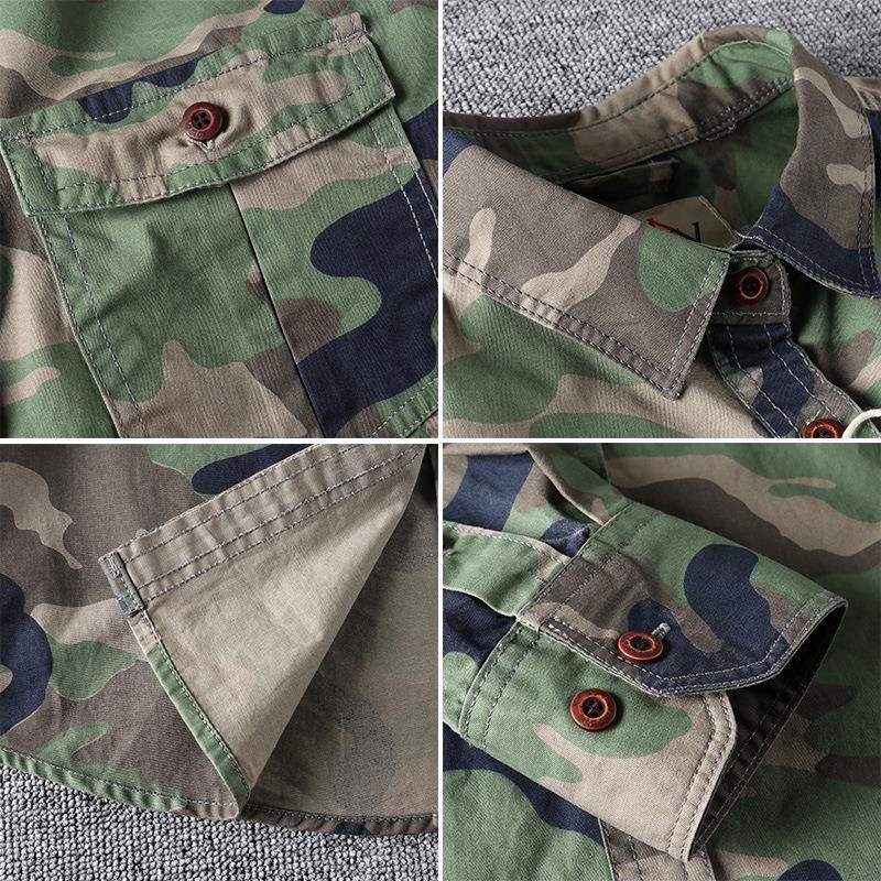 LAURENT MONACO | CHEMISE CAMOUFLAGE POUR HOMME