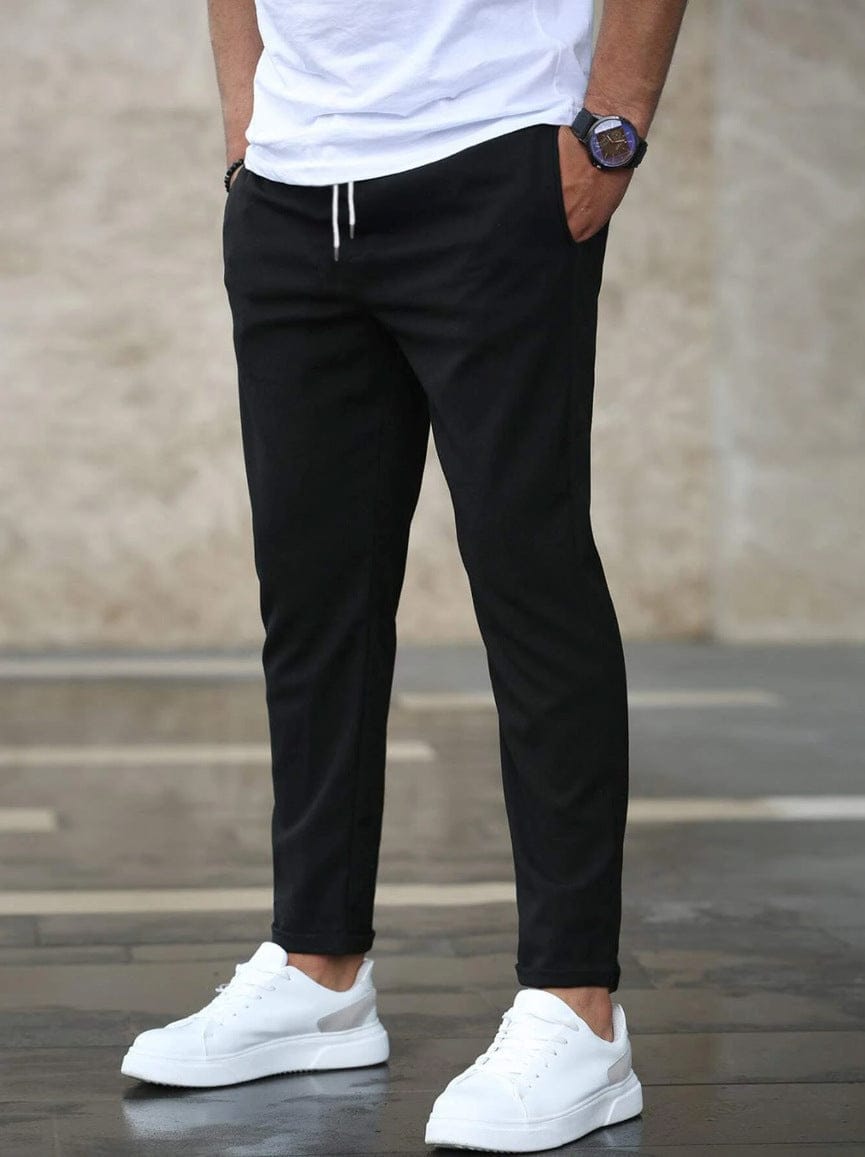LAURENT MONACO | PANTALON SLIM EN COTON POUR HOMMES