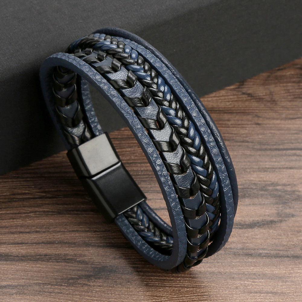 DUMONT LYON | BRACELET HOMME EN CUIR DE LUXE