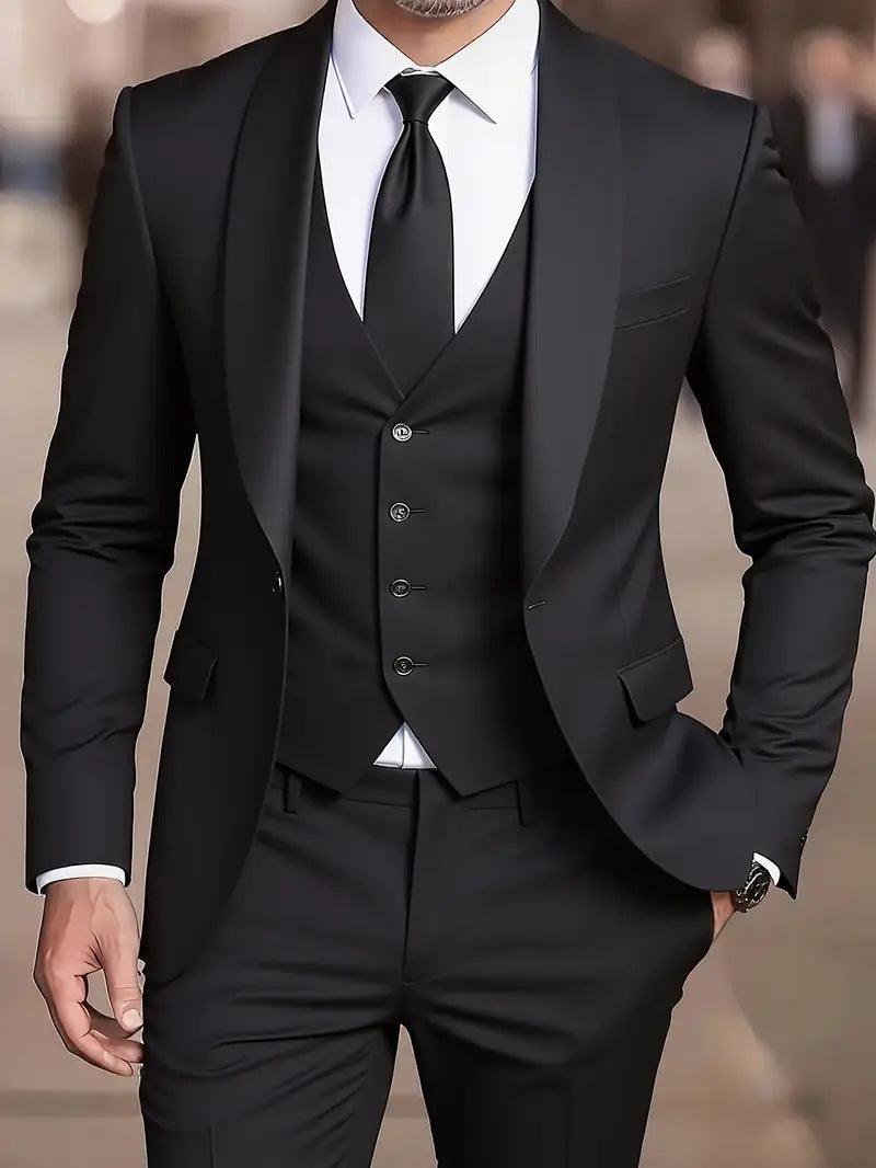 LAURENT MONACO | COSTUME À COL CHAL POUR HOMMES
