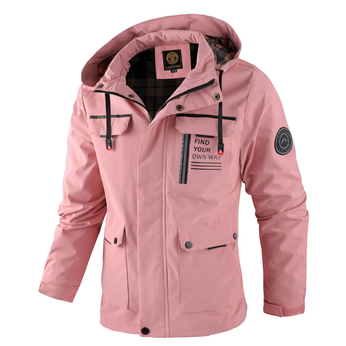 LAURENT MONACO | VESTE À CAPUCHE ET FERMETURE ÉCLAIR POUR HOMMES