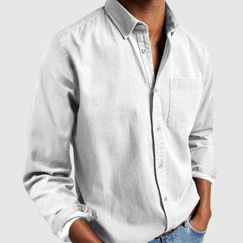 LAURENT MONACO | CHEMISE EN COTON ANCIEN POUR HOMMES