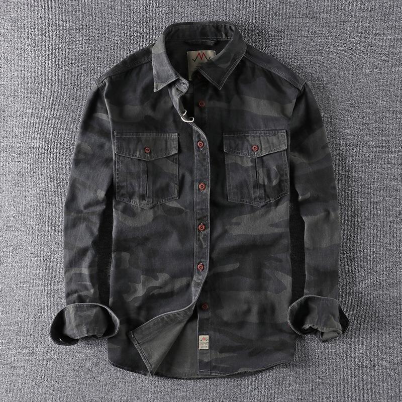 LAURENT MONACO | CHEMISE CAMOUFLAGE POUR HOMME