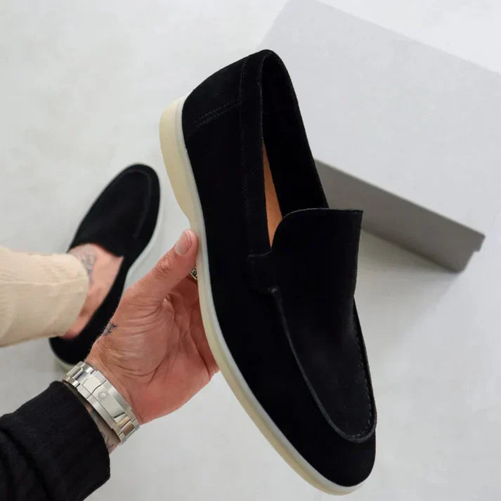 LAURENT MONACO | MOCASSINS ÉLÉGANTS EN DAIM