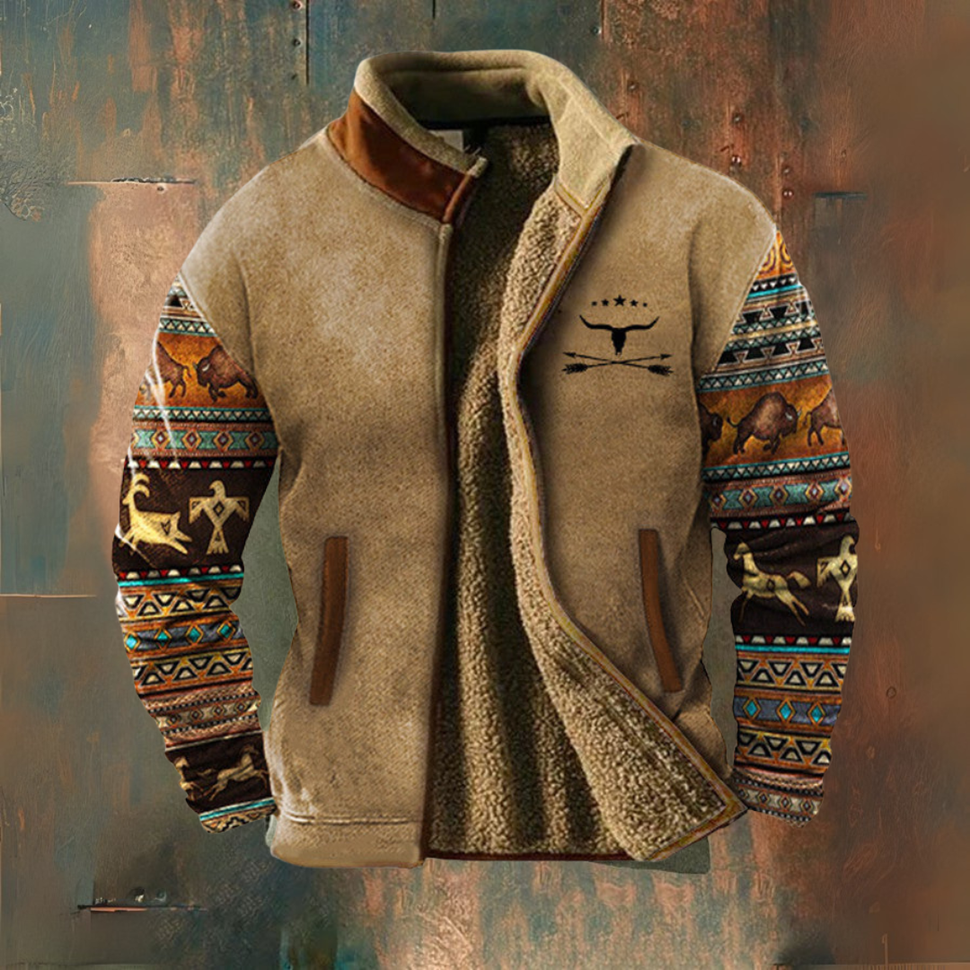LAURENT MONACO | VESTE EN POLAIRE TENDANCE