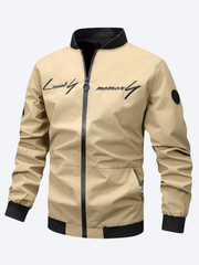 LAURENT MONACO | VESTE DE BASEBALL BRODÉE POUR HOMMES