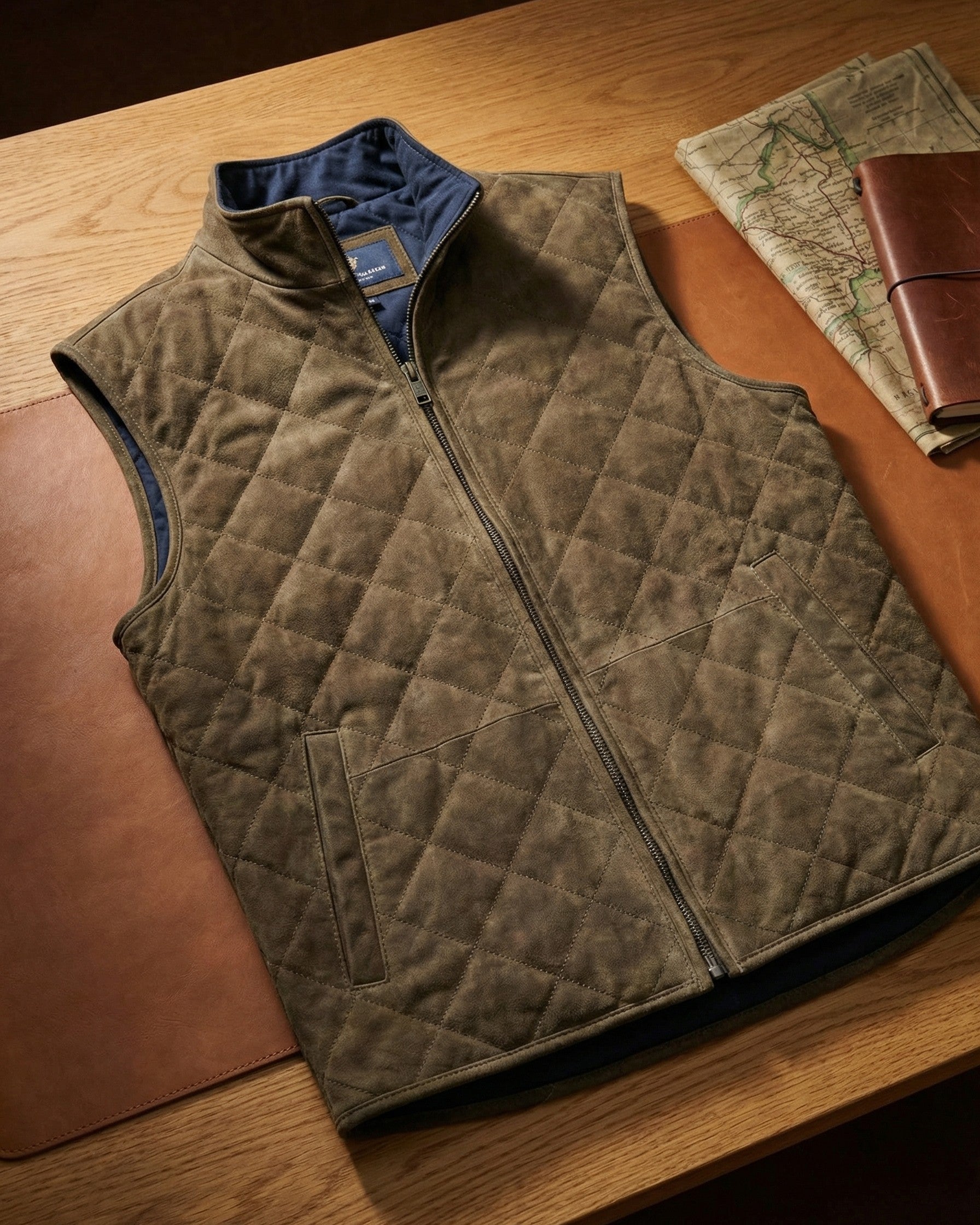 LAURENT MONACO | GILET MATELASSÉ POUR HOMMES