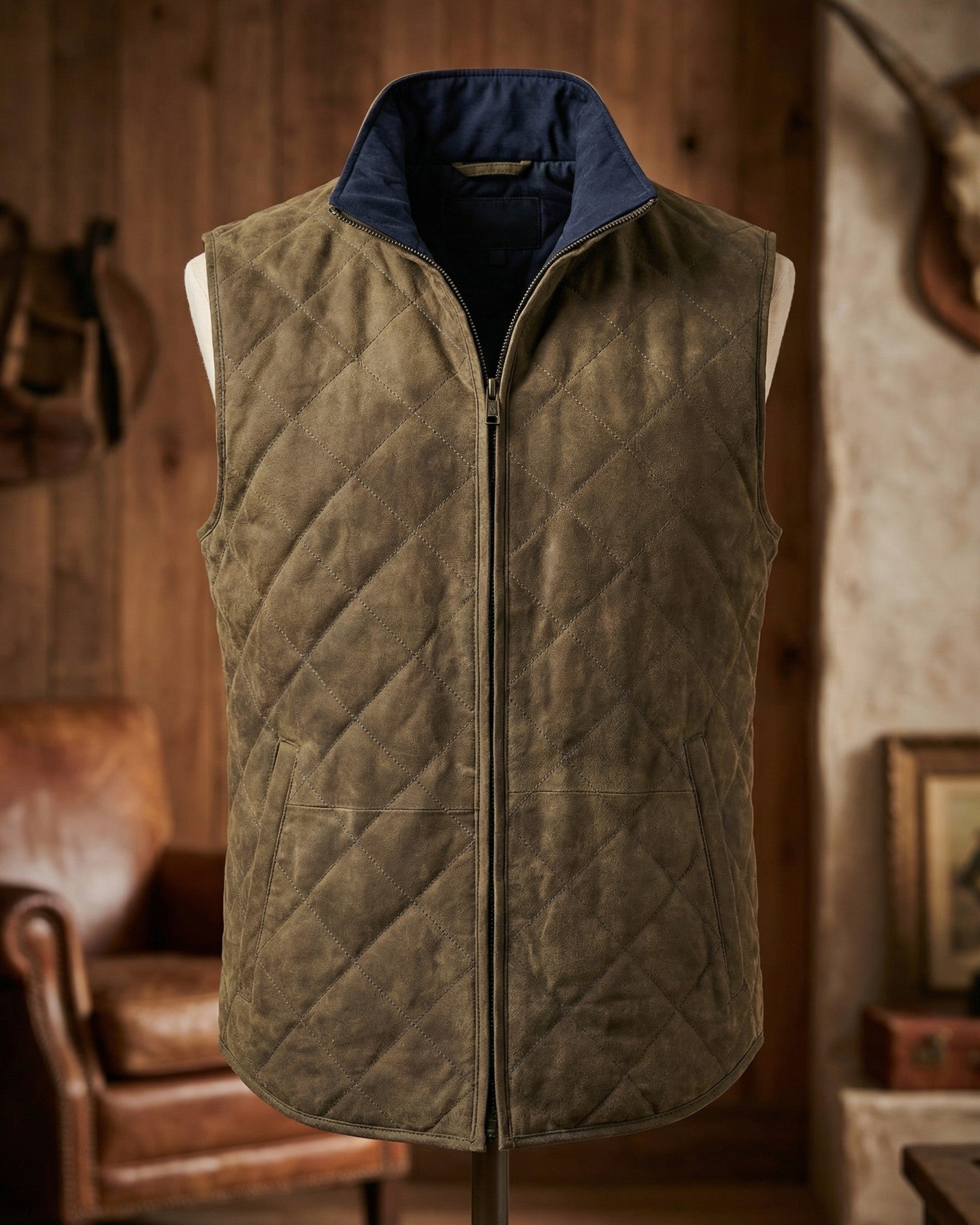 LAURENT MONACO | GILET MATELASSÉ POUR HOMMES