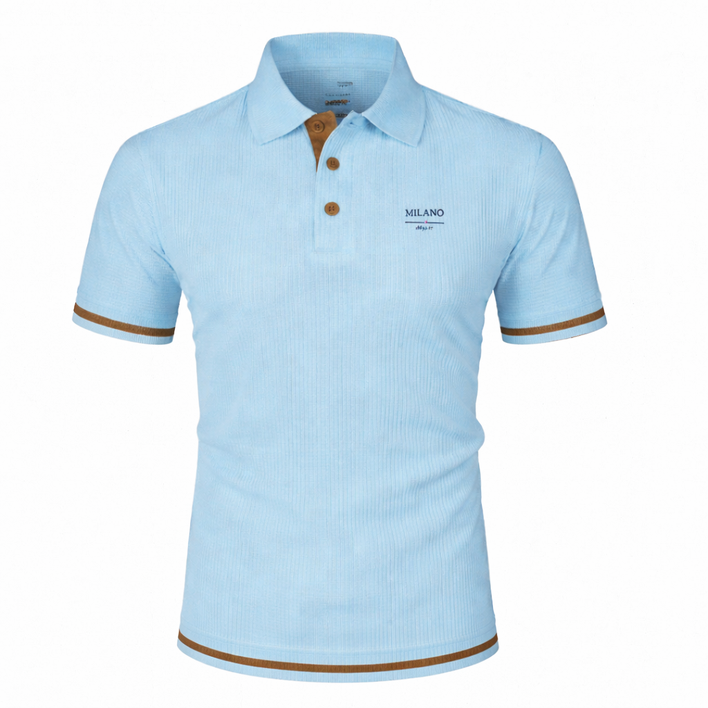 LAURENT MONACO | POLO JACQUARD POUR HOMMES