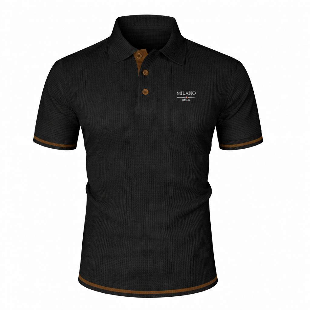 LAURENT MONACO | POLO JACQUARD POUR HOMMES