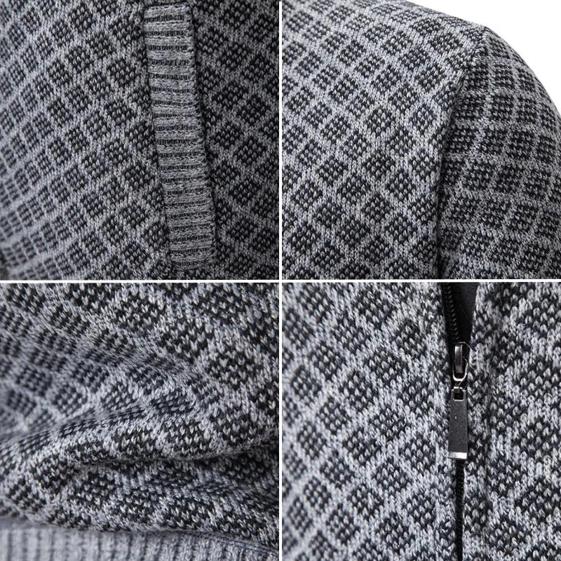 LAURENT MONACO | GILET MAILLE GAUFRÉE POUR HOMME