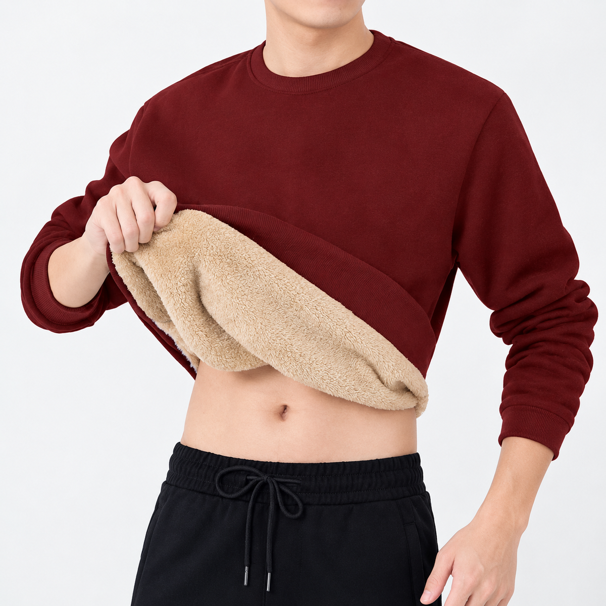 LAURENT MONACO | PULL À COL ROND CLASSIQUE POUR HOMMES