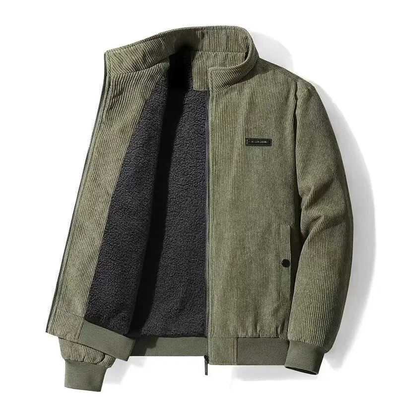 LAURENT MONACO | VESTE EN CORDUROY AVEC DOUBLURE EN POLAIRE