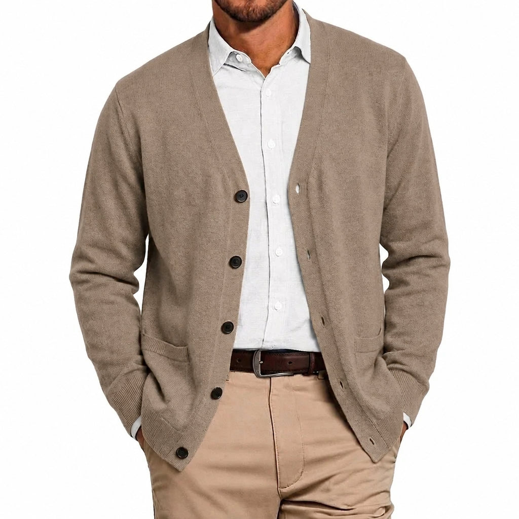 LAURENT MONACO | CARDIGAN À BOUTONS POUR HOMMES