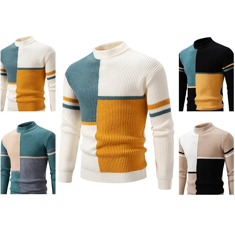 LAURENT MONACO | PULL EN MAILLE COLORÉ POUR HOMME