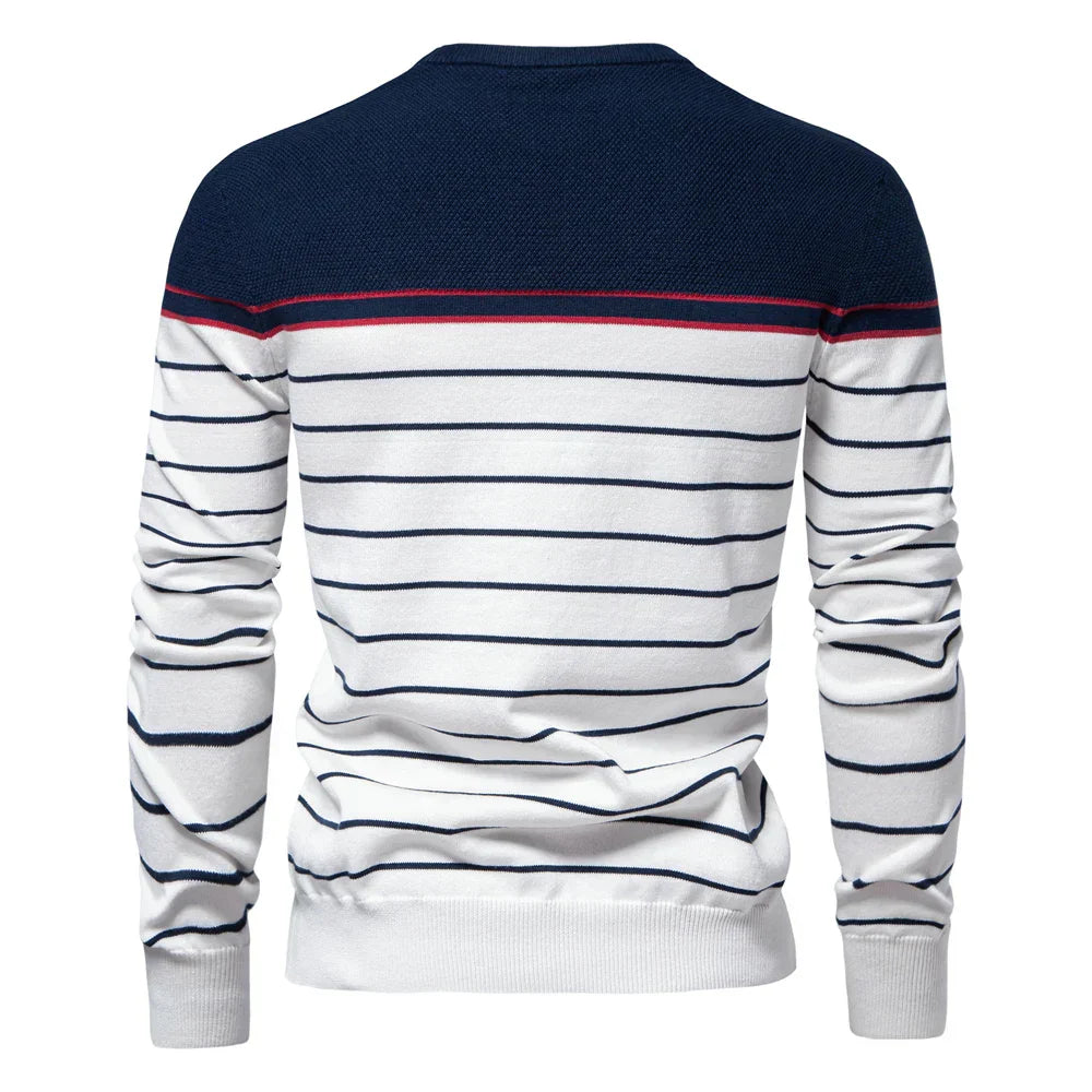 LAURENT MONACO | PULL HOMME À RAYURES