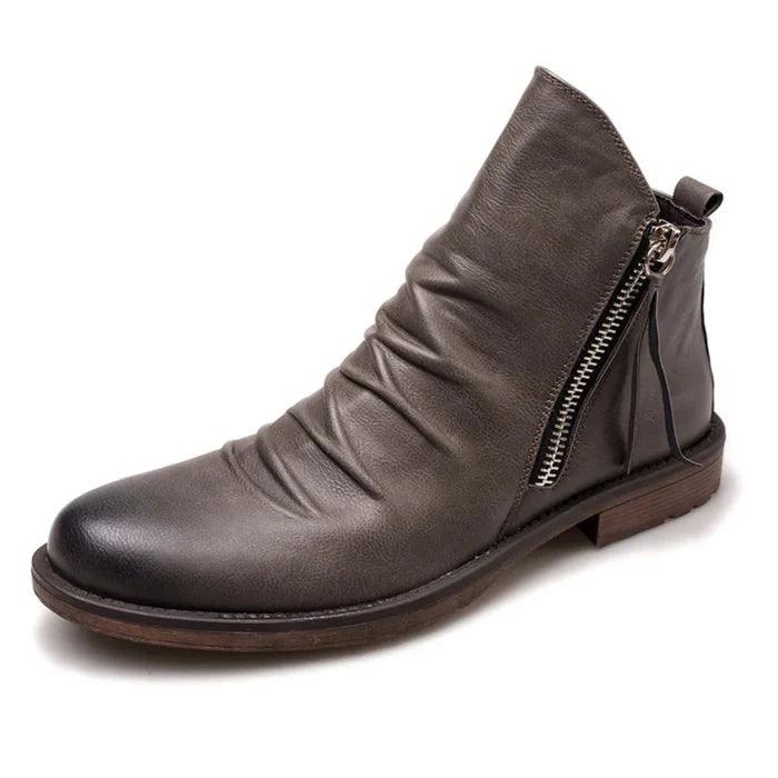 LAURENT MONACO | BOTTES EN CUIR ROYAL