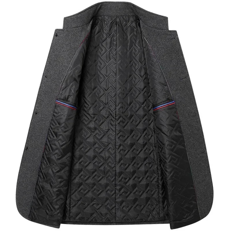 LAURENT MONACO | MANTEAU EN LAINE POUR HOMME