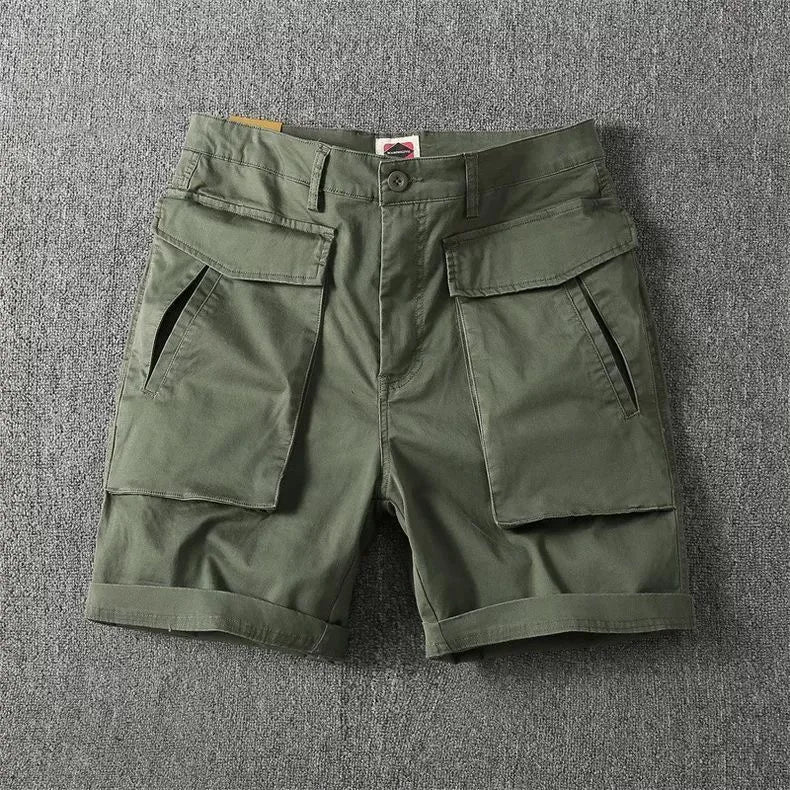 LAURENT MONACO | SHORT CARGO EN COTON POUR HOMMES