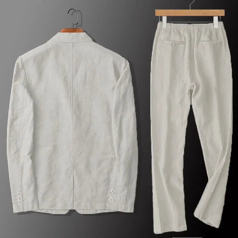 LAURENT MONACO | ENSEMBLE LIN COTON HOMME
