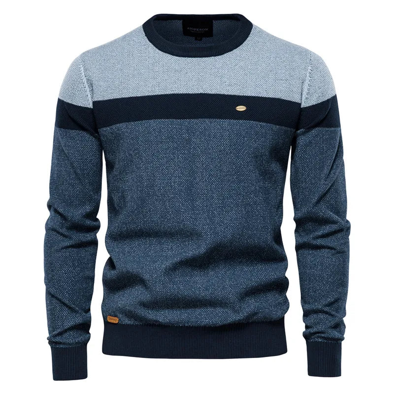 LAURENT MONACO | PULL HOMME À COL ROND