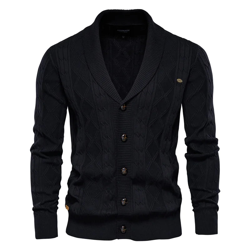 LAURENT MONACO | CARDIGAN HOMME AVEC BOUTONS